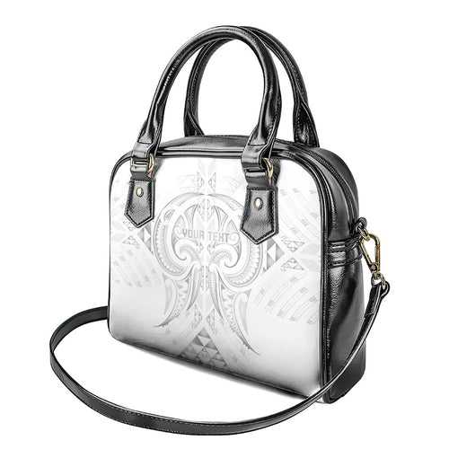 Maori Rugby Custom Ngaru Mangopare Shoulder Handbag Kiwikiwi Niho Taniwha Motif