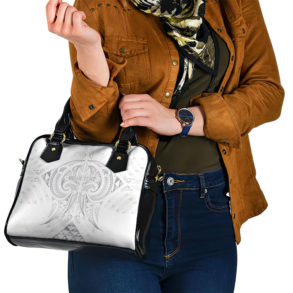 Maori Rugby Custom Ngaru Mangopare Shoulder Handbag Kiwikiwi Niho Taniwha Motif