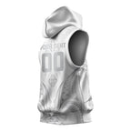 Maori Rugby Custom Ngaru Mangopare Sleeveless Hoodie Kiwikiwi Niho Taniwha Motif
