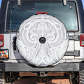 Maori Rugby Custom Ngaru Mangopare Spare Tire Cover Kiwikiwi Niho Taniwha Motif