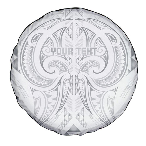 Maori Rugby Custom Ngaru Mangopare Spare Tire Cover Kiwikiwi Niho Taniwha Motif