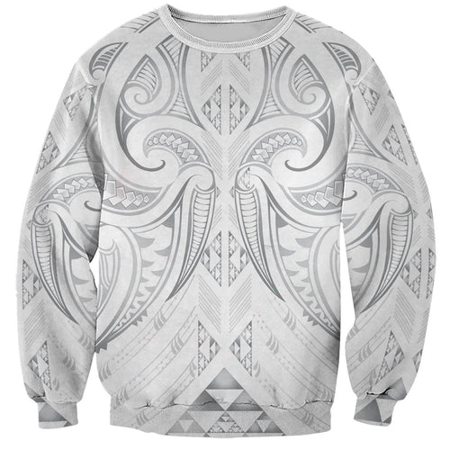 Maori Rugby Custom Ngaru Mangopare Sweatshirt Kiwikiwi Niho Taniwha Motif