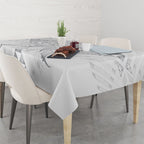 Maori Rugby Custom Ngaru Mangopare Tablecloth Kiwikiwi Niho Taniwha Motif