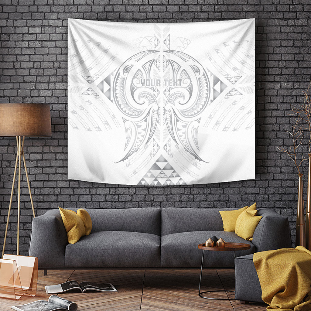 Maori Rugby Custom Ngaru Mangopare Tapestry Kiwikiwi Niho Taniwha Motif