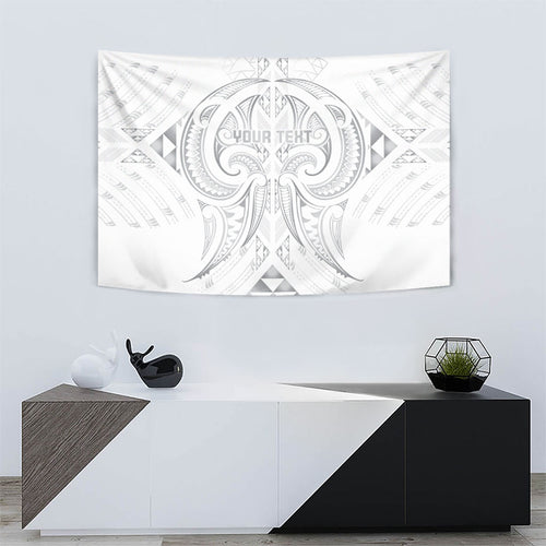 Maori Rugby Custom Ngaru Mangopare Tapestry Kiwikiwi Niho Taniwha Motif