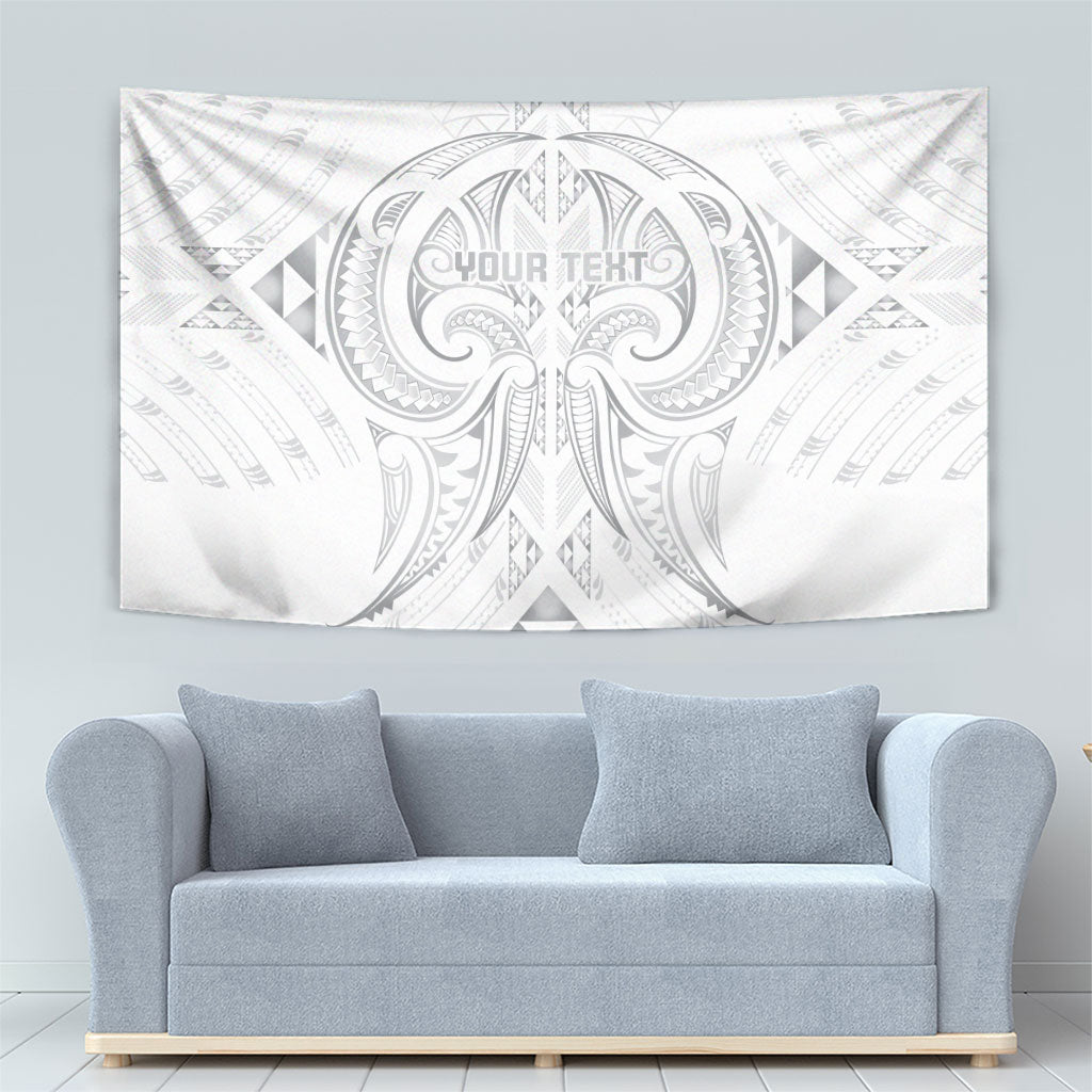 Maori Rugby Custom Ngaru Mangopare Tapestry Kiwikiwi Niho Taniwha Motif