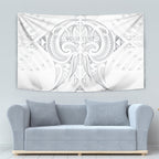 Maori Rugby Custom Ngaru Mangopare Tapestry Kiwikiwi Niho Taniwha Motif