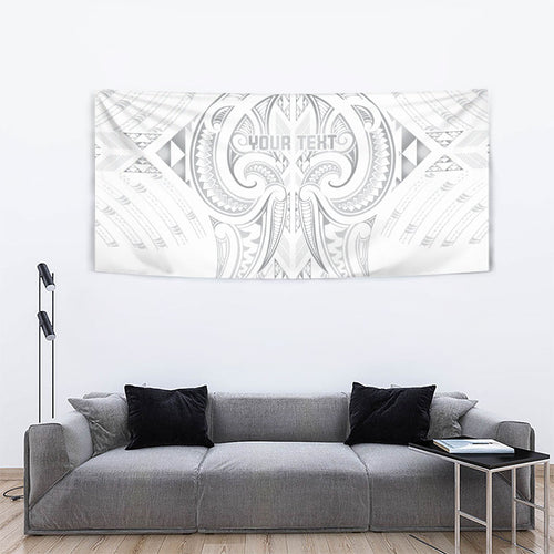 Maori Rugby Custom Ngaru Mangopare Tapestry Kiwikiwi Niho Taniwha Motif
