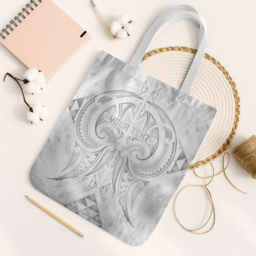 Maori Rugby Custom Ngaru Mangopare Tote Bag Kiwikiwi Niho Taniwha Motif