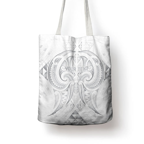 Maori Rugby Custom Ngaru Mangopare Tote Bag Kiwikiwi Niho Taniwha Motif
