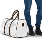 Maori Rugby Custom Ngaru Mangopare Travel Bag Kiwikiwi Niho Taniwha Motif