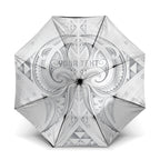 Maori Rugby Custom Ngaru Mangopare Umbrella Kiwikiwi Niho Taniwha Motif