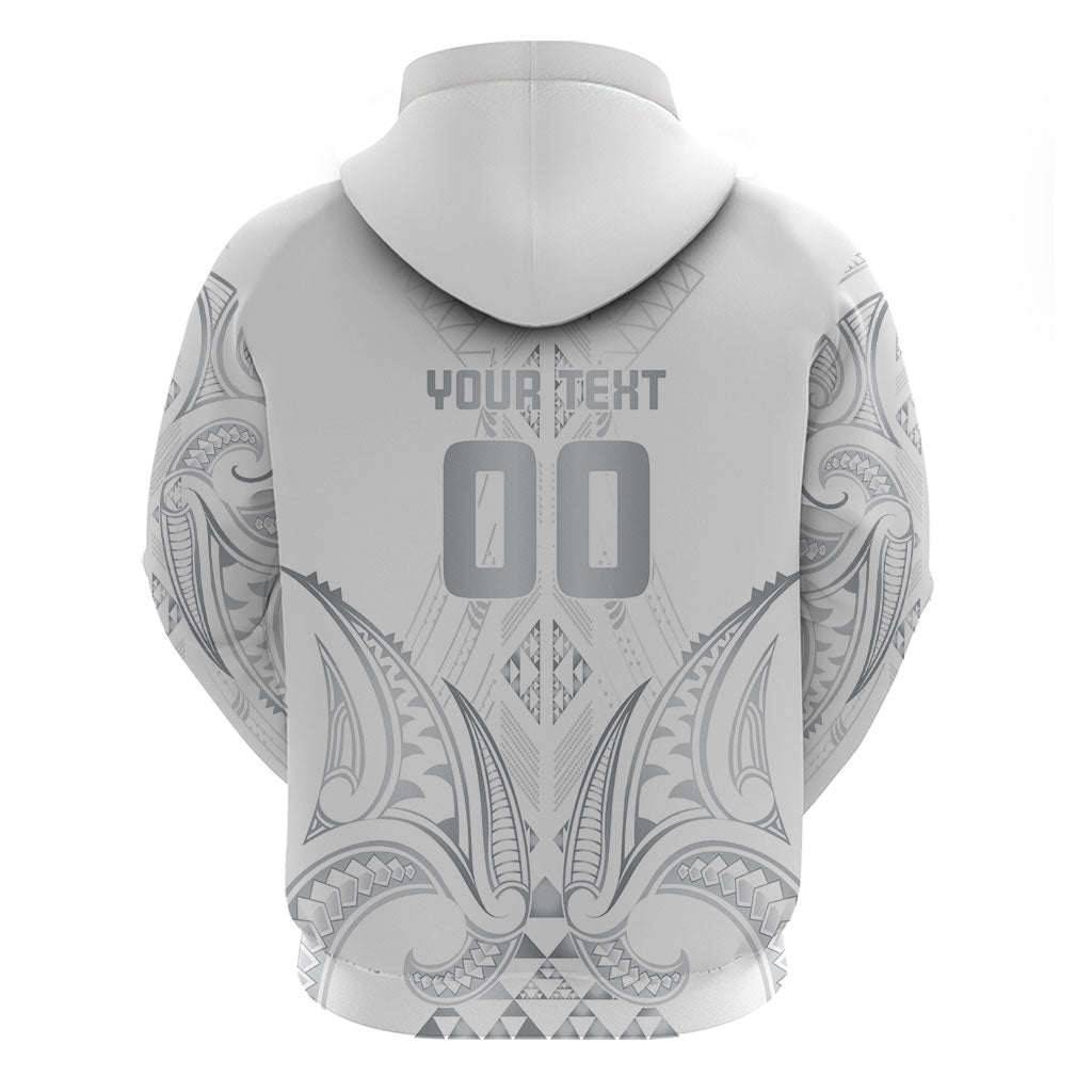 Maori Rugby Custom Ngaru Mangopare Zip Hoodie Kiwikiwi Niho Taniwha Motif