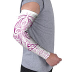 Maori Rugby Custom Ngaru Mangopare Arm Sleeves Mawhero Niho Taniwha Motif