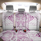 Maori Rugby Custom Ngaru Mangopare Back Car Seat Cover Mawhero Niho Taniwha Motif
