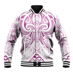 Maori Rugby Custom Ngaru Mangopare Baseball Jacket Mawhero Niho Taniwha Motif