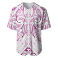 Maori Rugby Custom Ngaru Mangopare Baseball Jersey Mawhero Niho Taniwha Motif