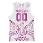 Maori Rugby Custom Ngaru Mangopare Basketball Jersey Mawhero Niho Taniwha Motif