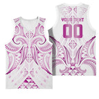 Maori Rugby Custom Ngaru Mangopare Basketball Jersey Mawhero Niho Taniwha Motif