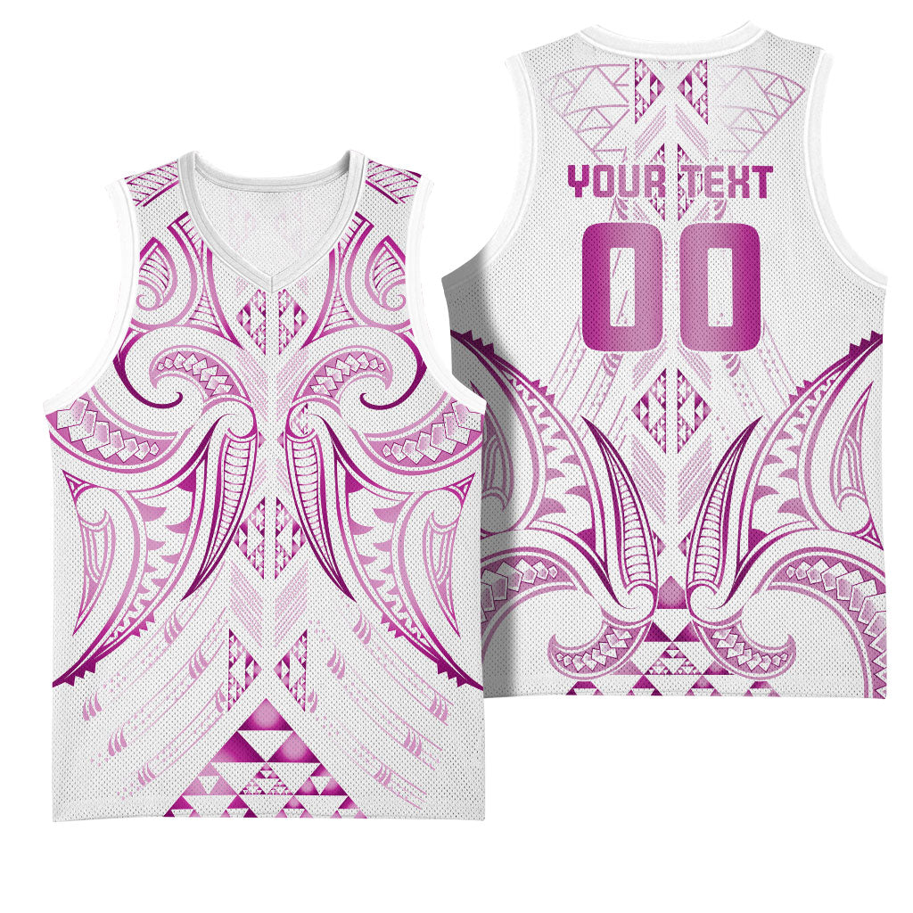 Maori Rugby Custom Ngaru Mangopare Basketball Jersey Mawhero Niho Taniwha Motif