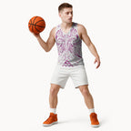 Maori Rugby Custom Ngaru Mangopare Basketball Jersey Mawhero Niho Taniwha Motif