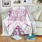 Maori Rugby Custom Ngaru Mangopare Blanket Mawhero Niho Taniwha Motif