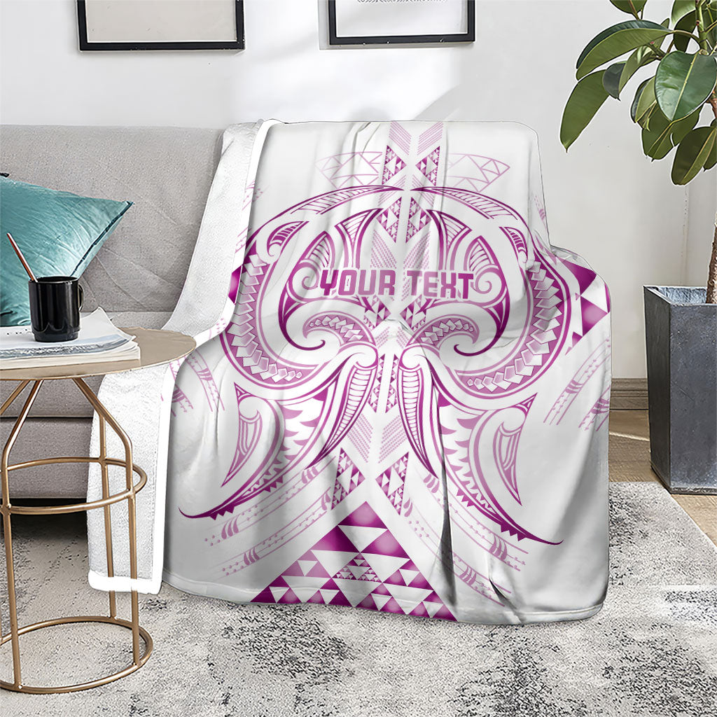 Maori Rugby Custom Ngaru Mangopare Blanket Mawhero Niho Taniwha Motif