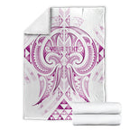 Maori Rugby Custom Ngaru Mangopare Blanket Mawhero Niho Taniwha Motif