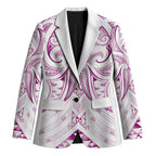 Maori Rugby Custom Ngaru Mangopare Blazer Mawhero Niho Taniwha Motif
