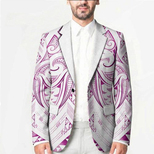 Maori Rugby Custom Ngaru Mangopare Blazer Mawhero Niho Taniwha Motif