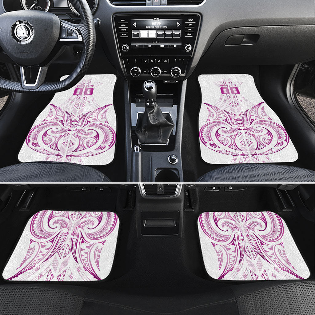 Maori Rugby Custom Ngaru Mangopare Car Mats Mawhero Niho Taniwha Motif