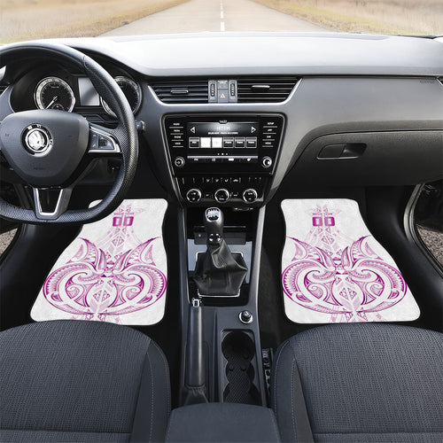 Maori Rugby Custom Ngaru Mangopare Car Mats Mawhero Niho Taniwha Motif