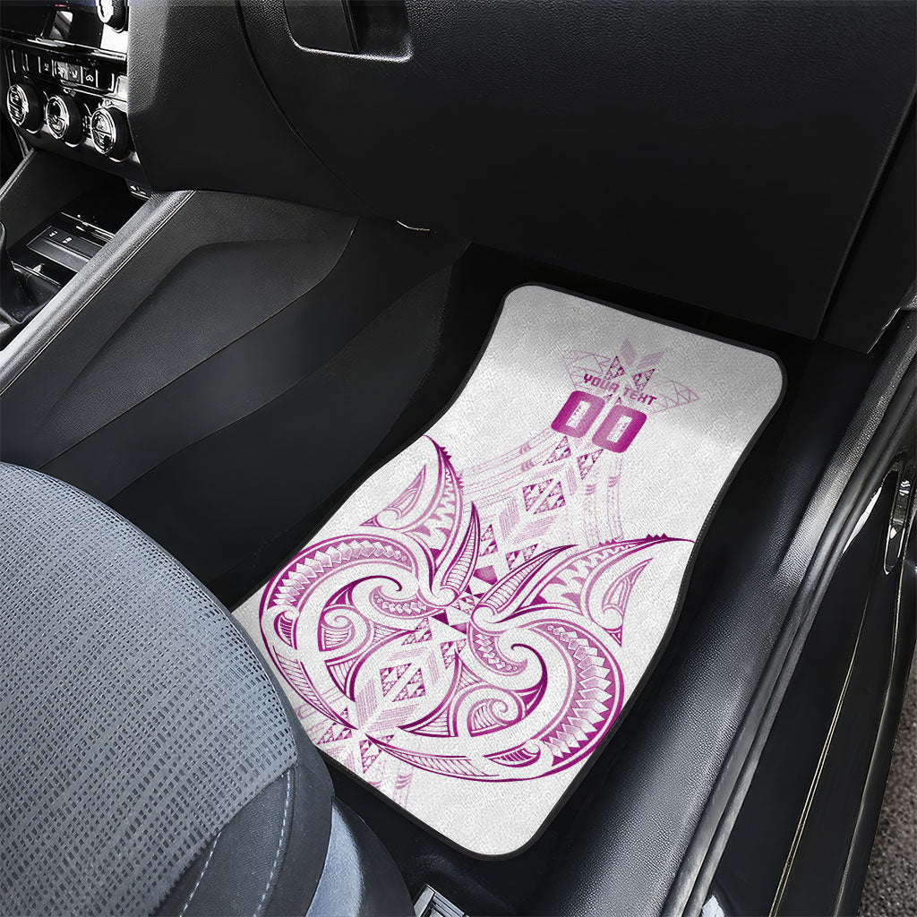 Maori Rugby Custom Ngaru Mangopare Car Mats Mawhero Niho Taniwha Motif