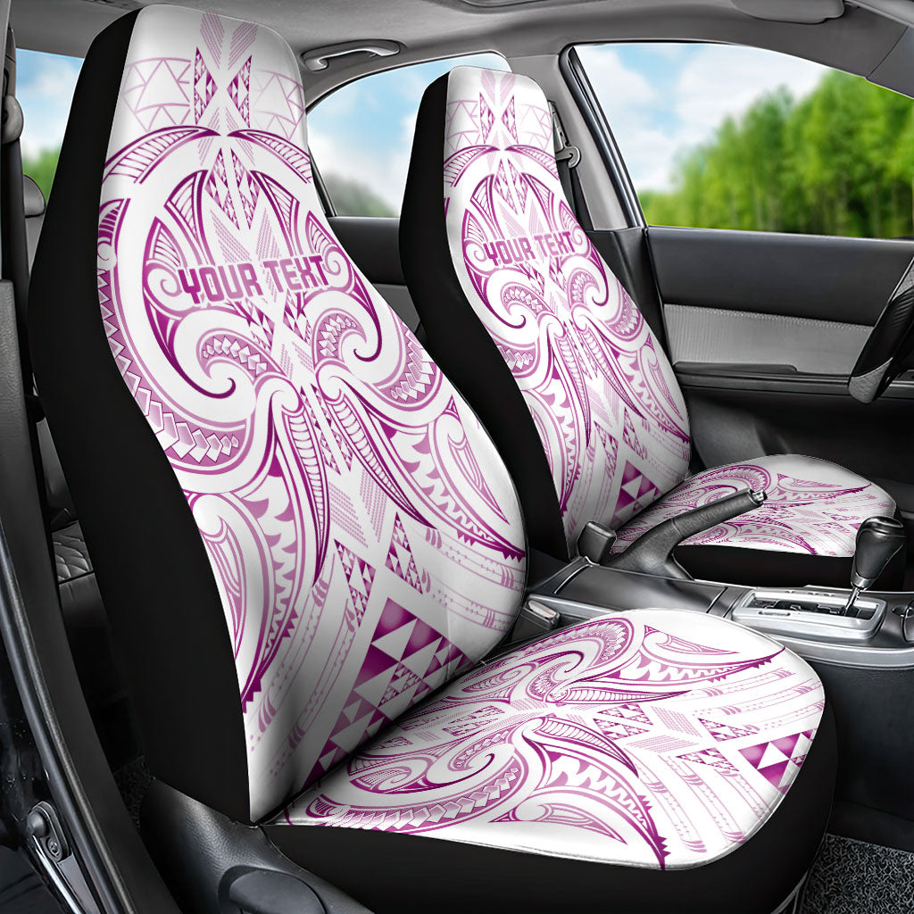 Maori Rugby Custom Ngaru Mangopare Car Seat Cover Mawhero Niho Taniwha Motif