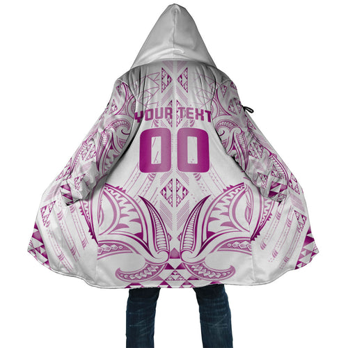 Maori Rugby Custom Ngaru Mangopare Cloak Mawhero Niho Taniwha Motif