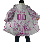 Maori Rugby Custom Ngaru Mangopare Cloak Mawhero Niho Taniwha Motif