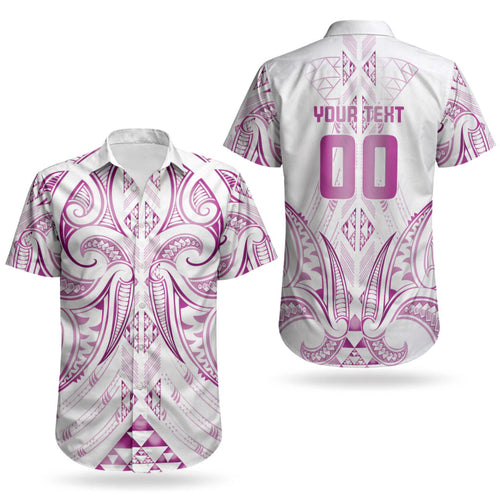 Maori Rugby Custom Ngaru Mangopare Couples Matching Puletasi and Hawaiian Shirt Mawhero Niho Taniwha Motif
