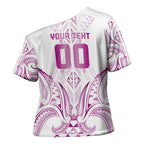 Maori Rugby Custom Ngaru Mangopare Cross Shoulder Shirt Mawhero Niho Taniwha Motif