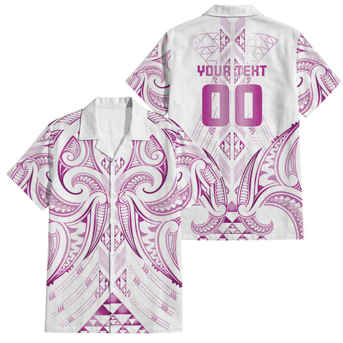Maori Rugby Custom Ngaru Mangopare Family Matching Off Shoulder Maxi Dress and Hawaiian Shirt Mawhero Niho Taniwha Motif