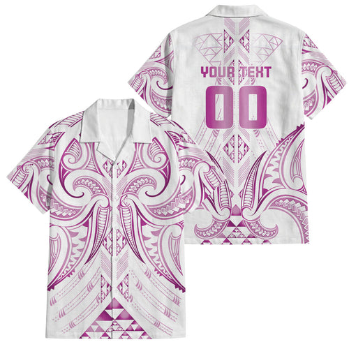Maori Rugby Custom Ngaru Mangopare Family Matching Puletasi and Hawaiian Shirt Mawhero Niho Taniwha Motif