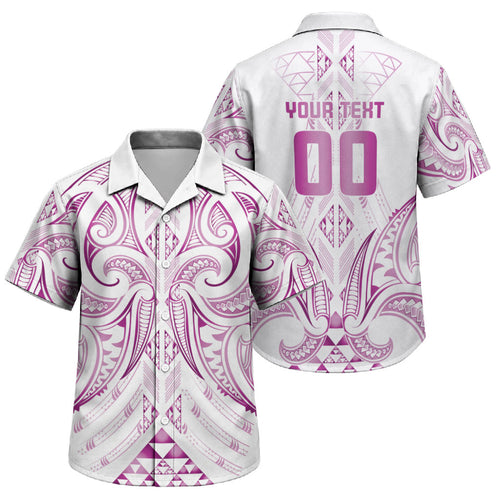 Maori Rugby Custom Ngaru Mangopare Family Matching Summer Maxi Dress and Hawaiian Shirt Mawhero Niho Taniwha Motif