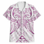 Maori Rugby Custom Ngaru Mangopare Hawaiian Shirt Mawhero Niho Taniwha Motif