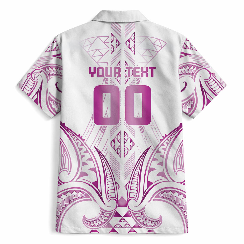Maori Rugby Custom Ngaru Mangopare Hawaiian Shirt Mawhero Niho Taniwha Motif