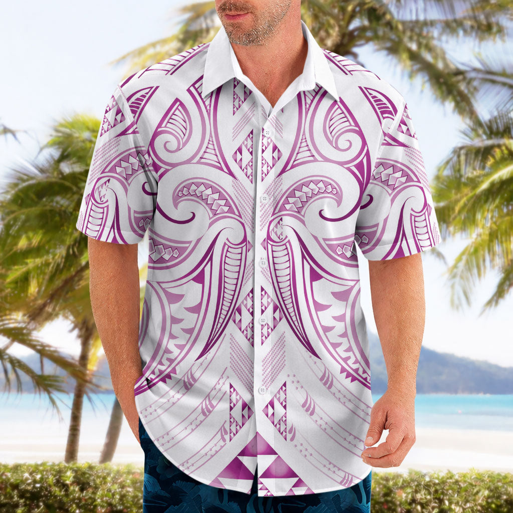 Maori Rugby Custom Ngaru Mangopare Hawaiian Shirt Mawhero Niho Taniwha Motif