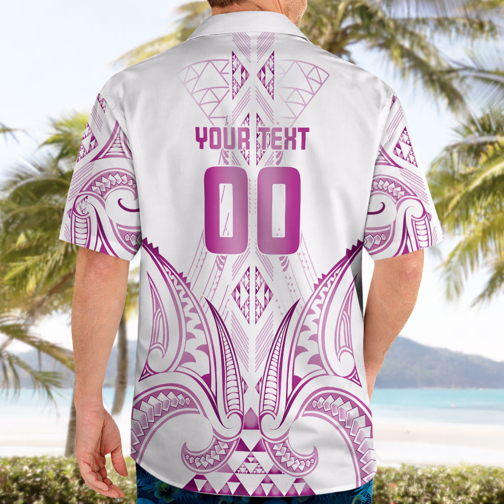 Maori Rugby Custom Ngaru Mangopare Hawaiian Shirt Mawhero Niho Taniwha Motif