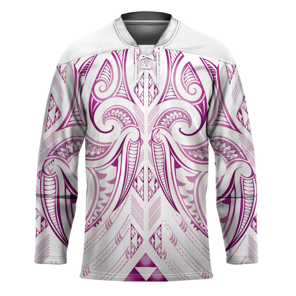 Maori Rugby Custom Ngaru Mangopare Hockey Jersey Mawhero Niho Taniwha Motif