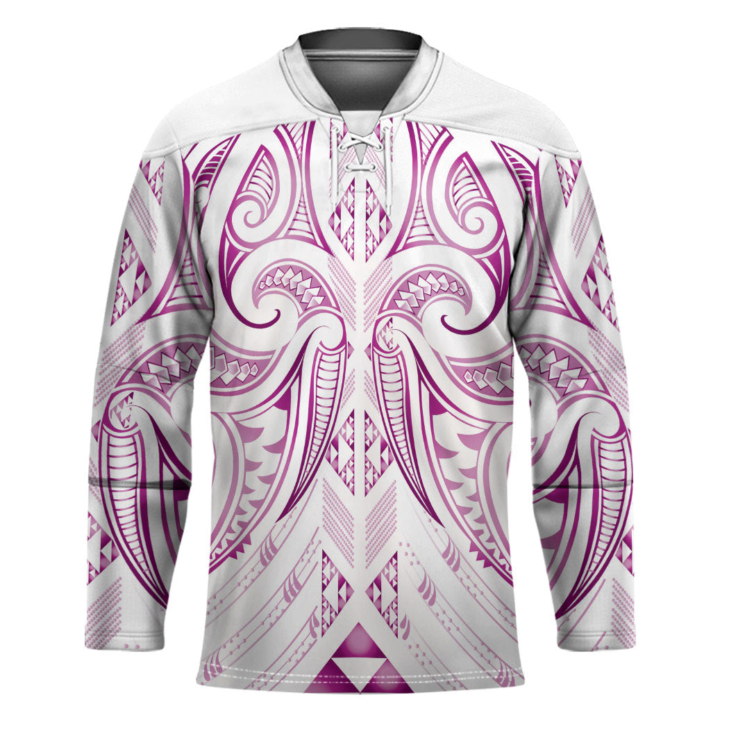 Maori Rugby Custom Ngaru Mangopare Hockey Jersey Mawhero Niho Taniwha Motif