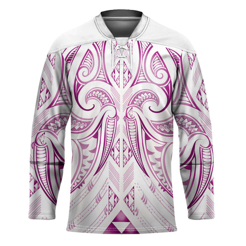 Maori Rugby Custom Ngaru Mangopare Hockey Jersey Mawhero Niho Taniwha Motif