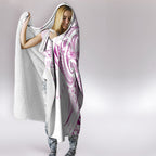 Maori Rugby Custom Ngaru Mangopare Hooded Blanket Mawhero Niho Taniwha Motif