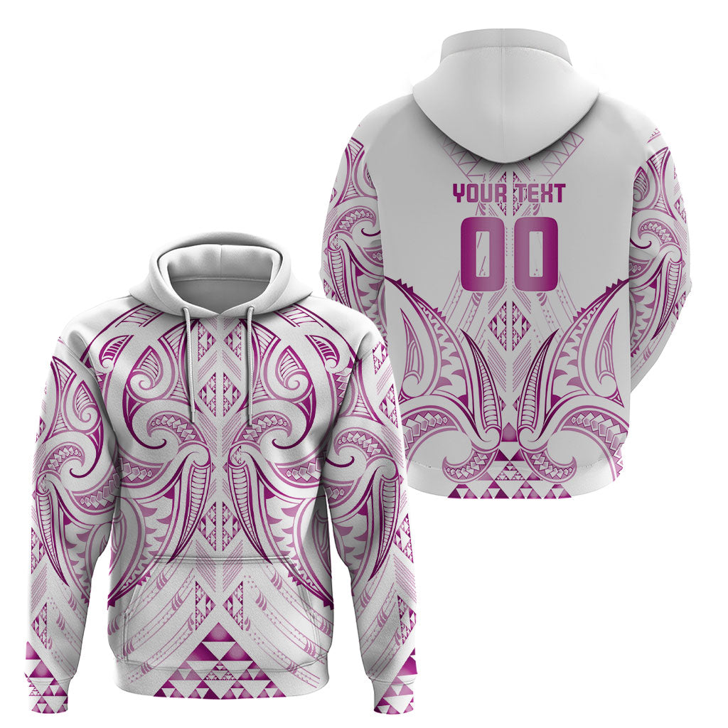 Maori Rugby Custom Ngaru Mangopare Hoodie Mawhero Niho Taniwha Motif